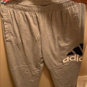 Adidas Grey Track Pants- CHEAP